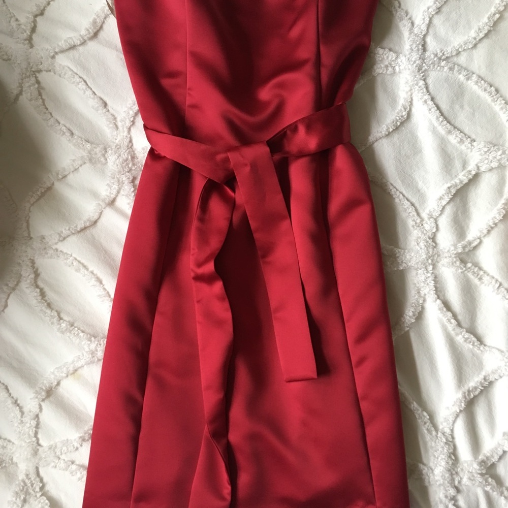 Red dress
